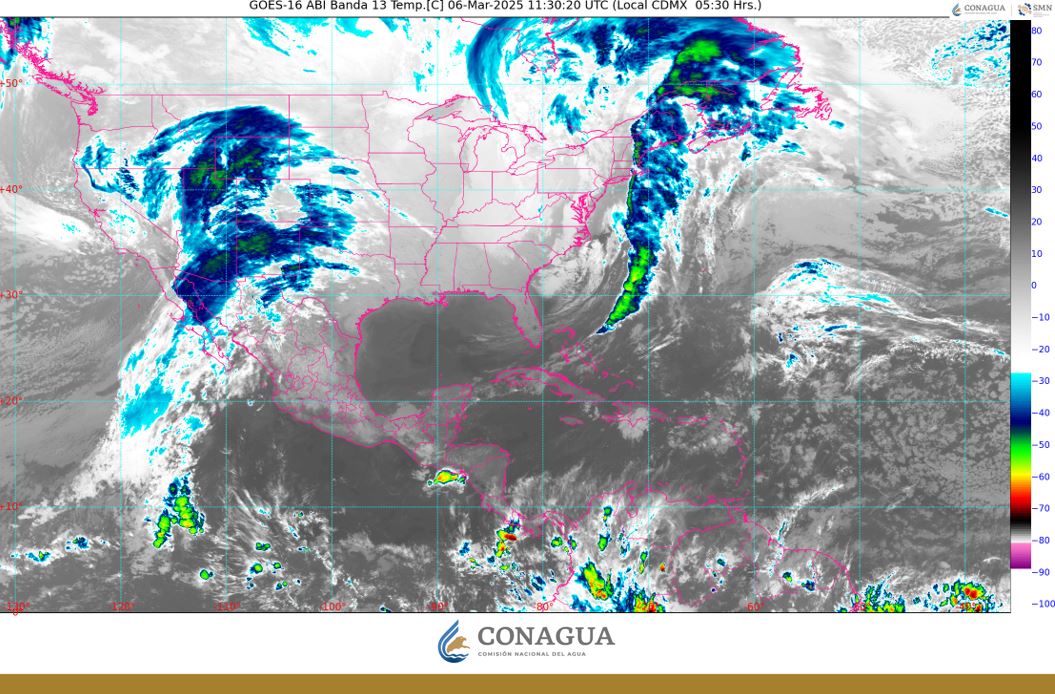 El frente frío 32 recorrerá el noroeste y el norte de México