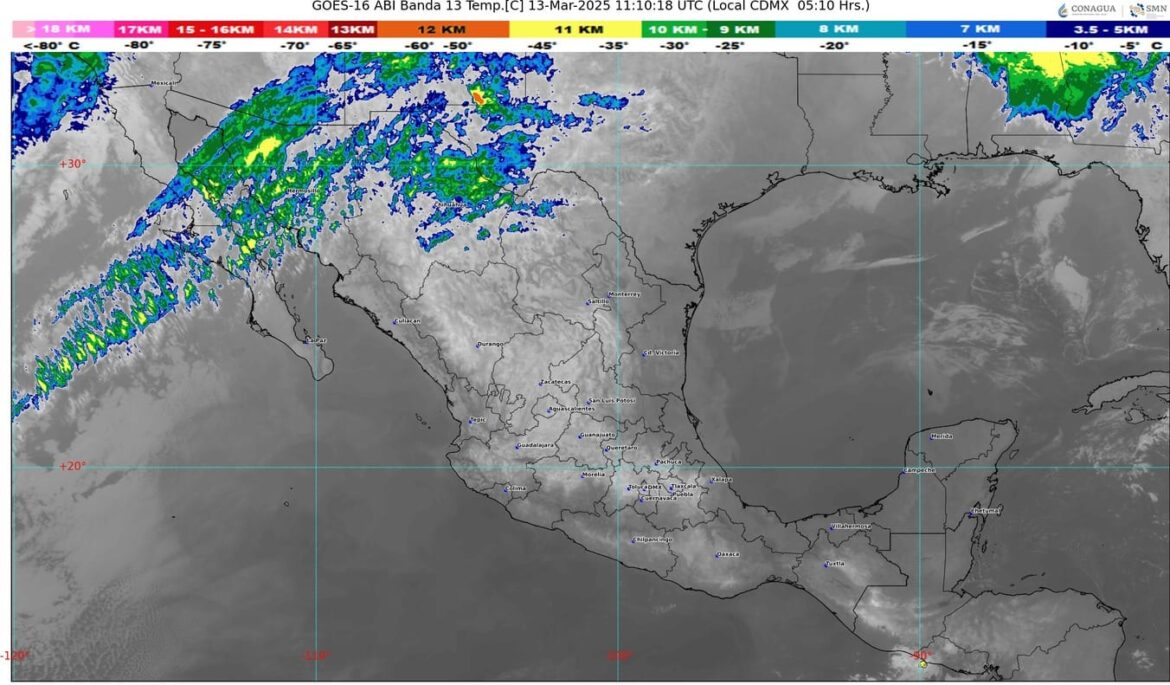 Se mantiene una onda de calor en ocho entidades