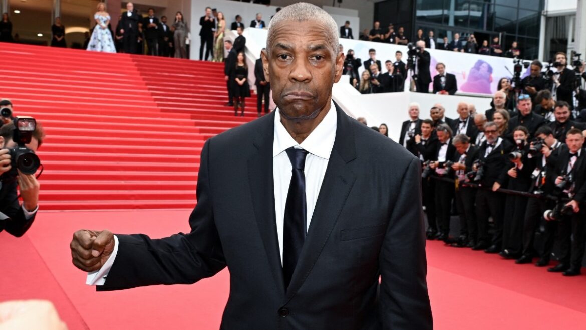 Denzel Washington confronta a fotógrafo en Cannes