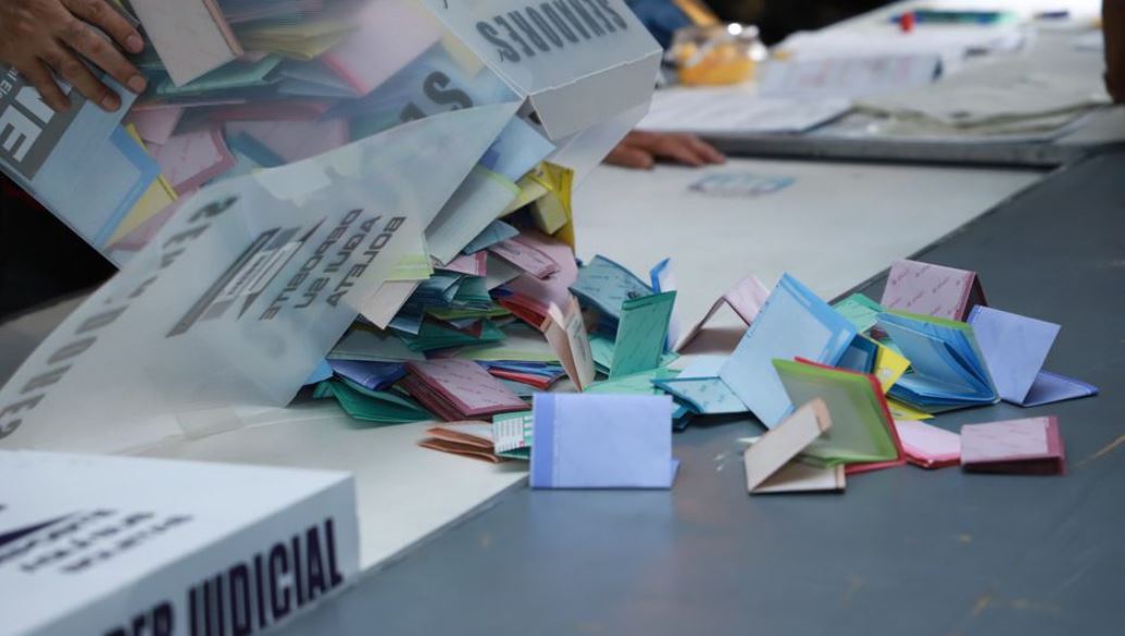 Concluye cómputo de elección de Tribunal de Disciplina Judicial tras elección del 01 de junio