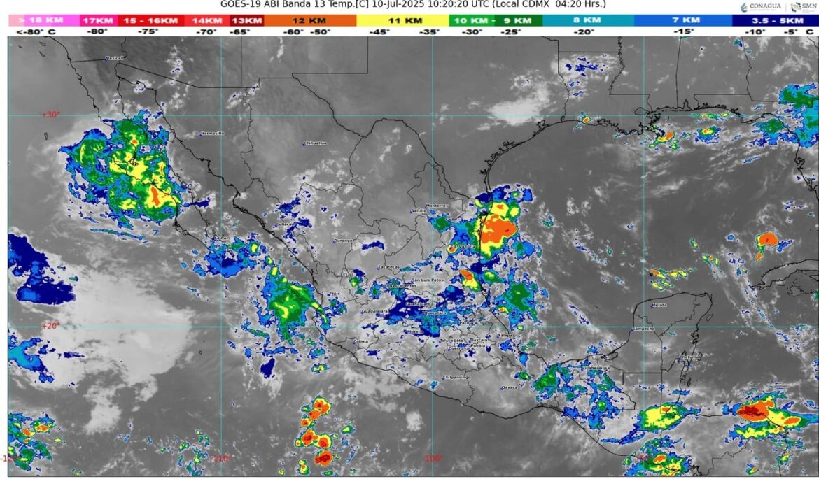 Se aproxima la onda tropical número 11 a México