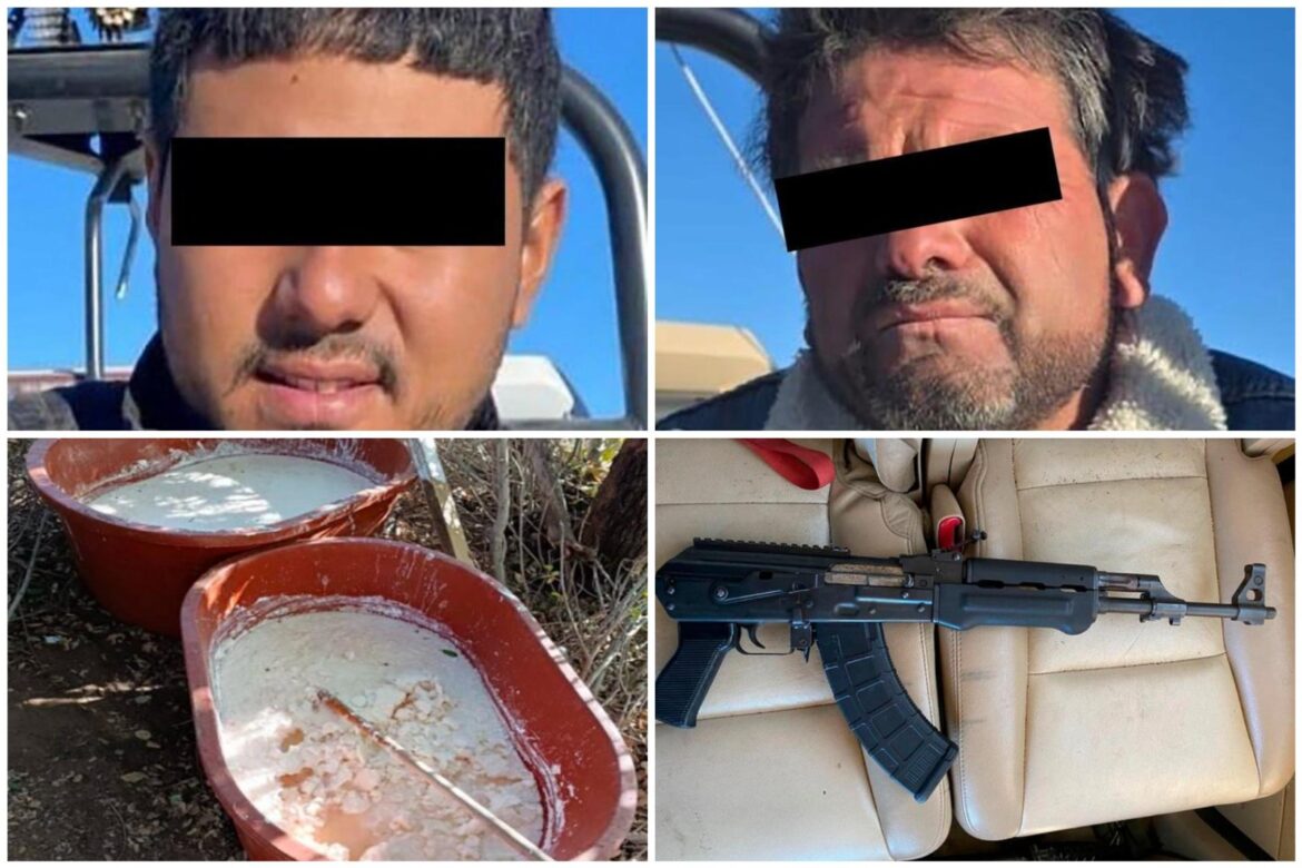 Detienen a siete y deshacen laboratorio clandestino en Baja California