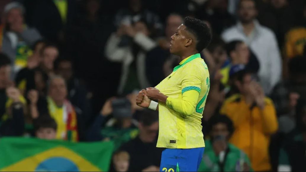 Estevao brilla en victoria de Brasil sobre Senegal en el Emirates Stadium de Londres