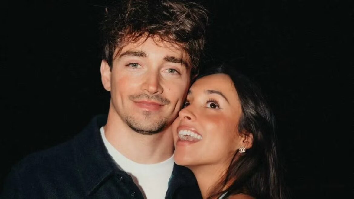 Charles Leclerc anuncia compromiso con su pareja mexicana