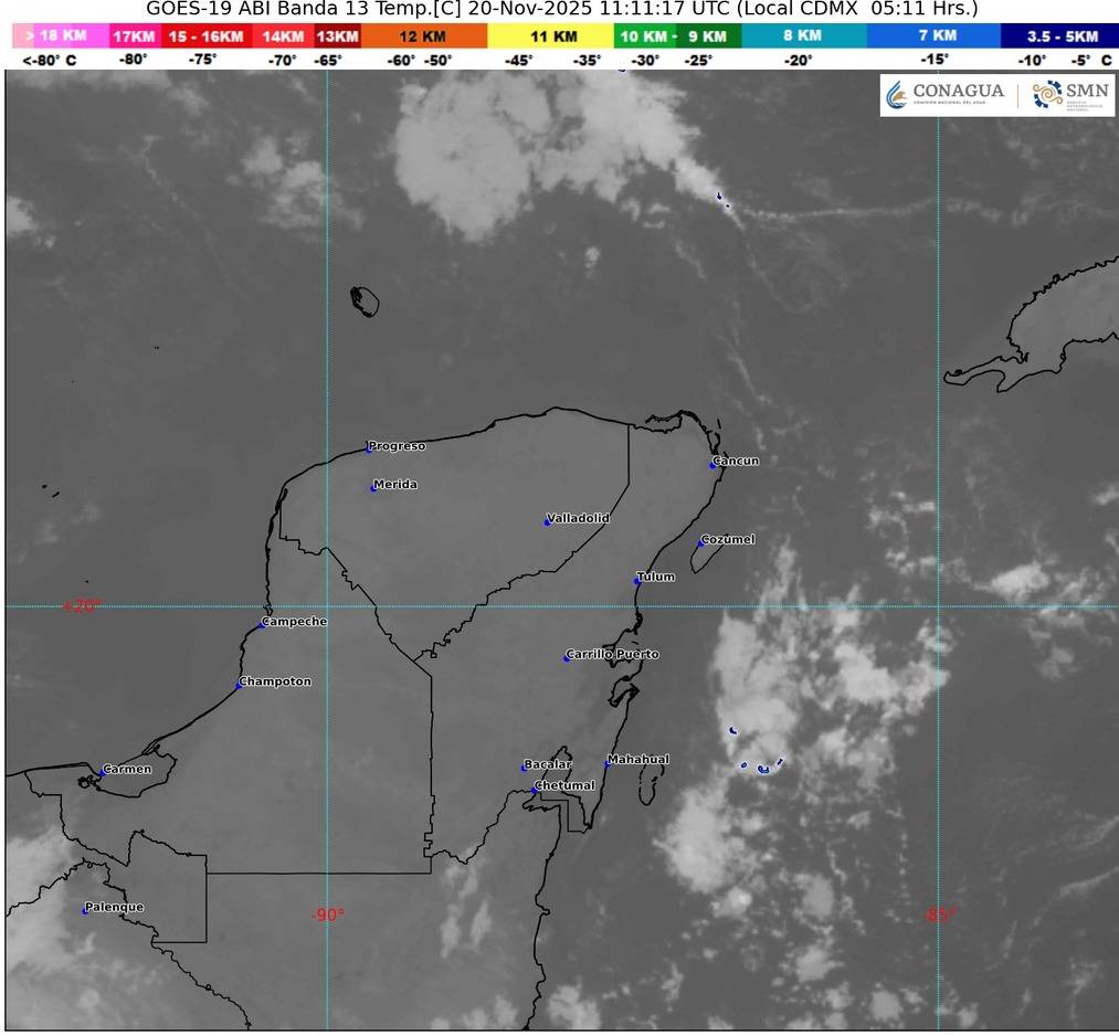 Pronostican lluvias y vientos fuertes en el norte y noreste del país