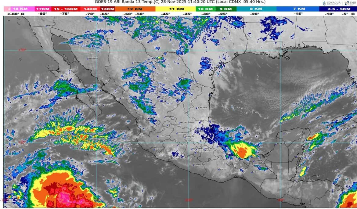 Frente Frío 16 azota el sureste con lluvias intensas y evento de “Norte”