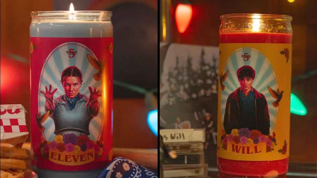 Netflix regala velas de ‘Stranger Things’ “para proteger a nuestros héroes de Hawkings”