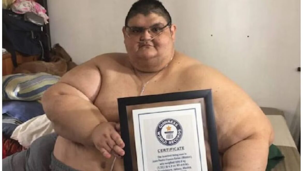 Pierde la vida Juan Pedro Franco a los 41 años, el hombre más obeso del mundo, originario de México
