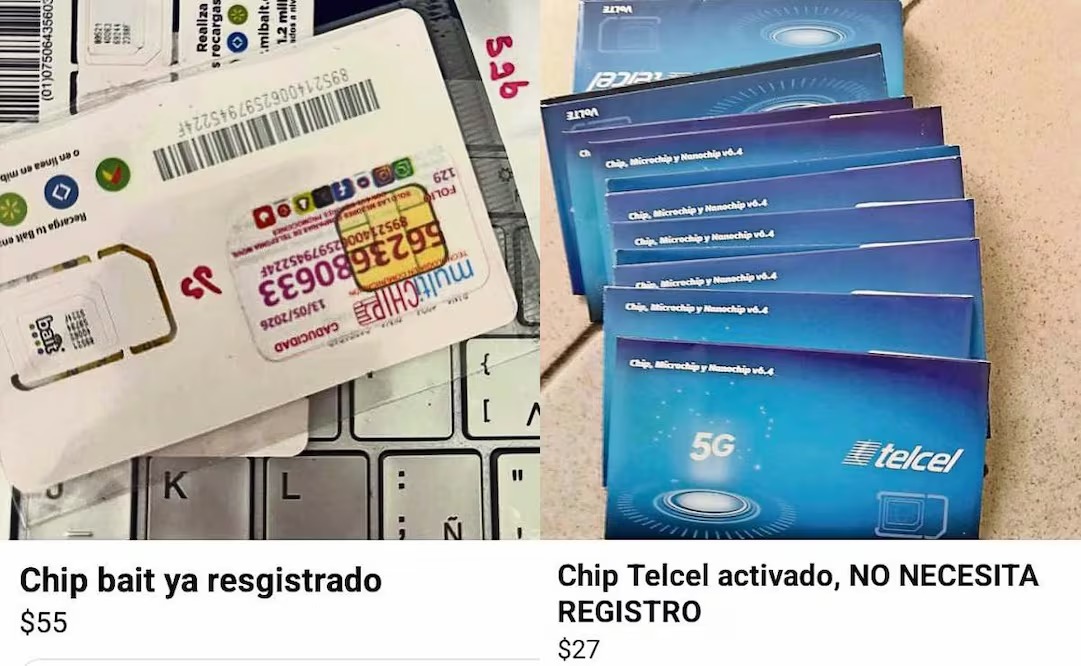 Nace en redes mercado negro de chips ya registrados