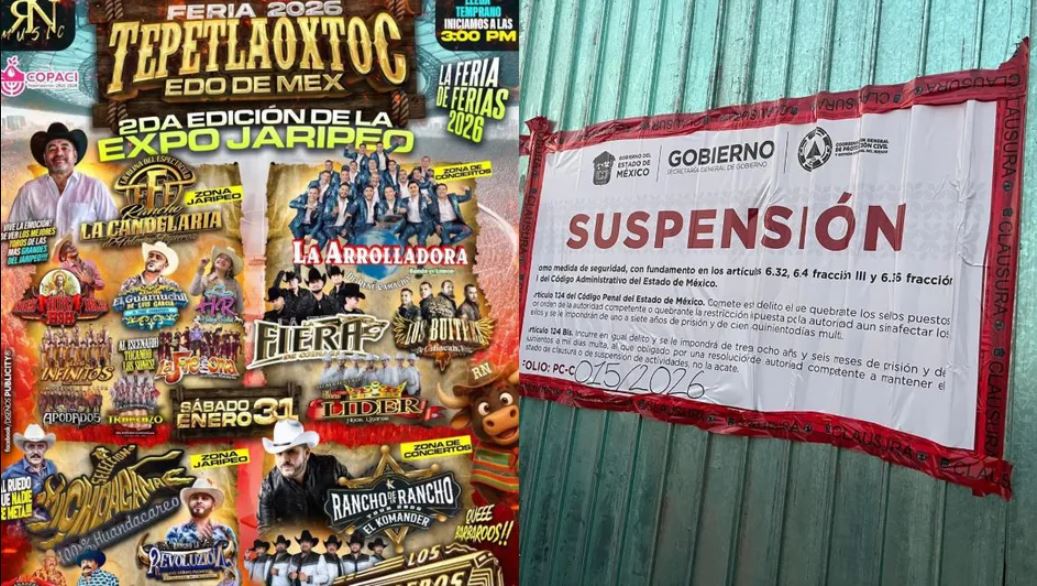 Suspenden Expo Jaripeo Tepetlaoxtoc 2026 por falta de permisos