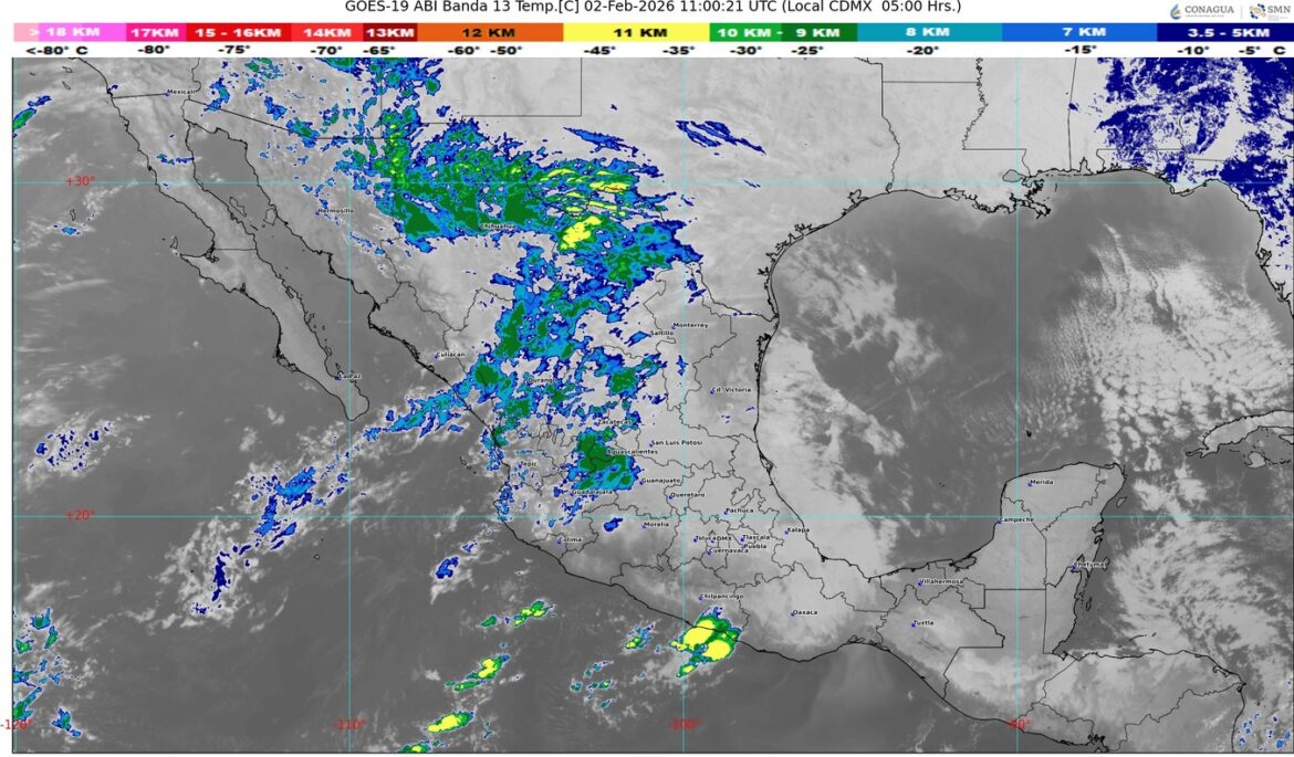 Aumentarán las temperaturas a lo largo del día en gran parte de México