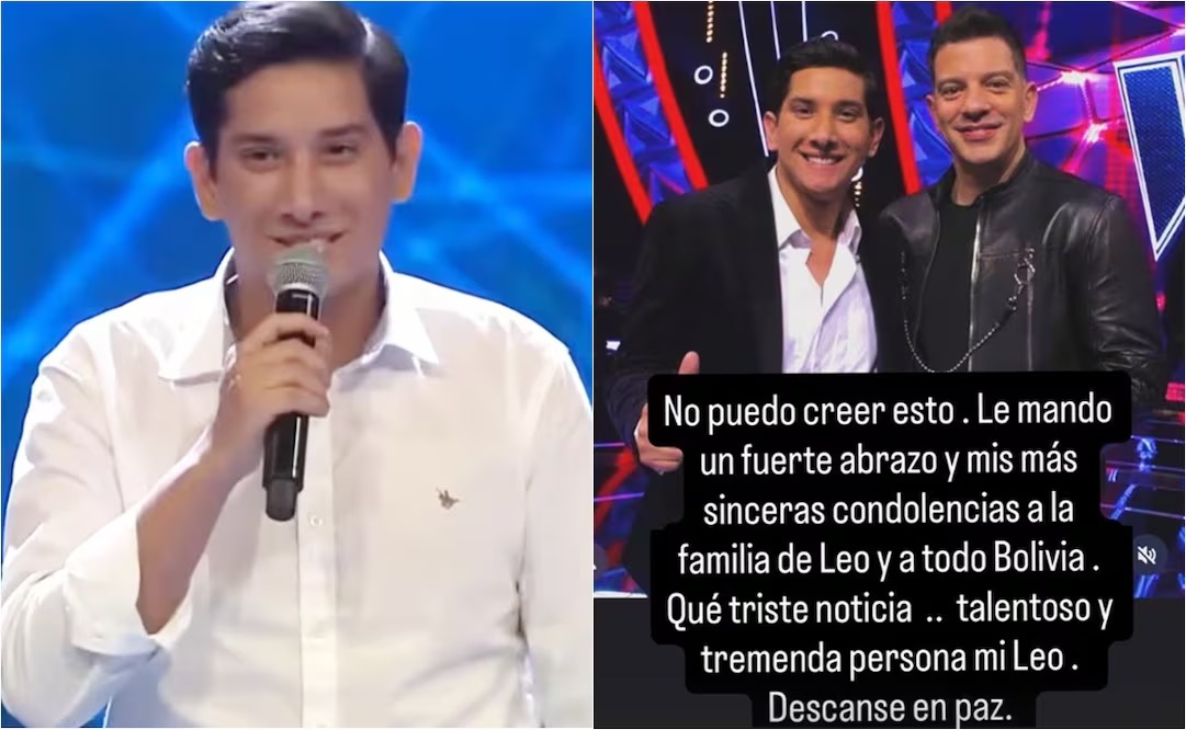 Yahir lamenta el fallecimiento de Leo Rosas, joven que coacheó en “La voz México”: “no puedo creer esto”