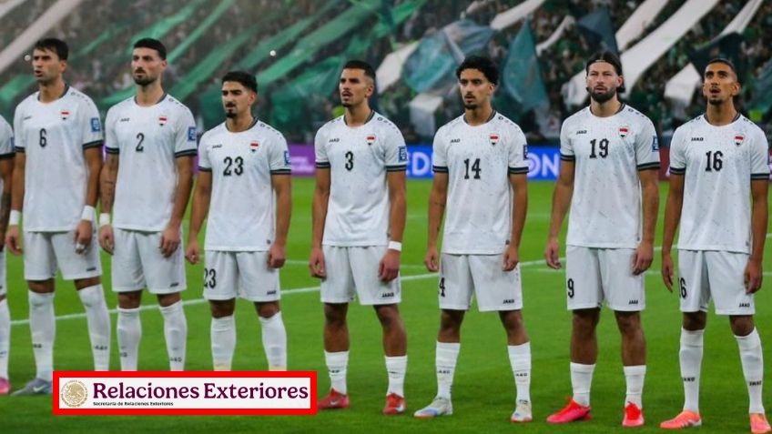 Confirma Irak que disputará el repechaje mundialista en México