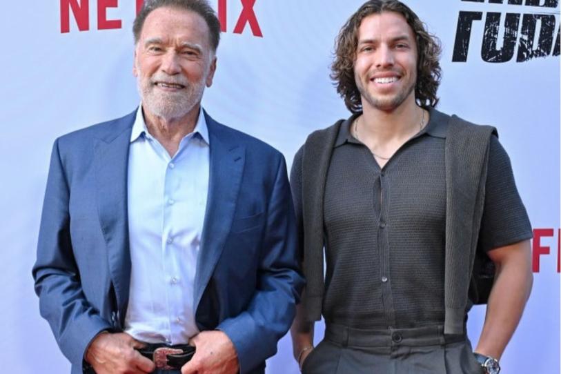 Debuta hijo de Schwarzenegger con triunfo en culturismo