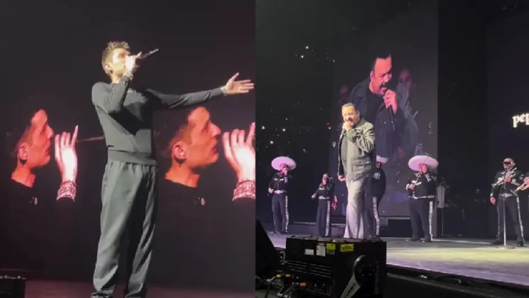 Pepe Aguilar es abucheado en concierto de Peso Pluma, pero responde: “Es un orgullo que me haya invitado”