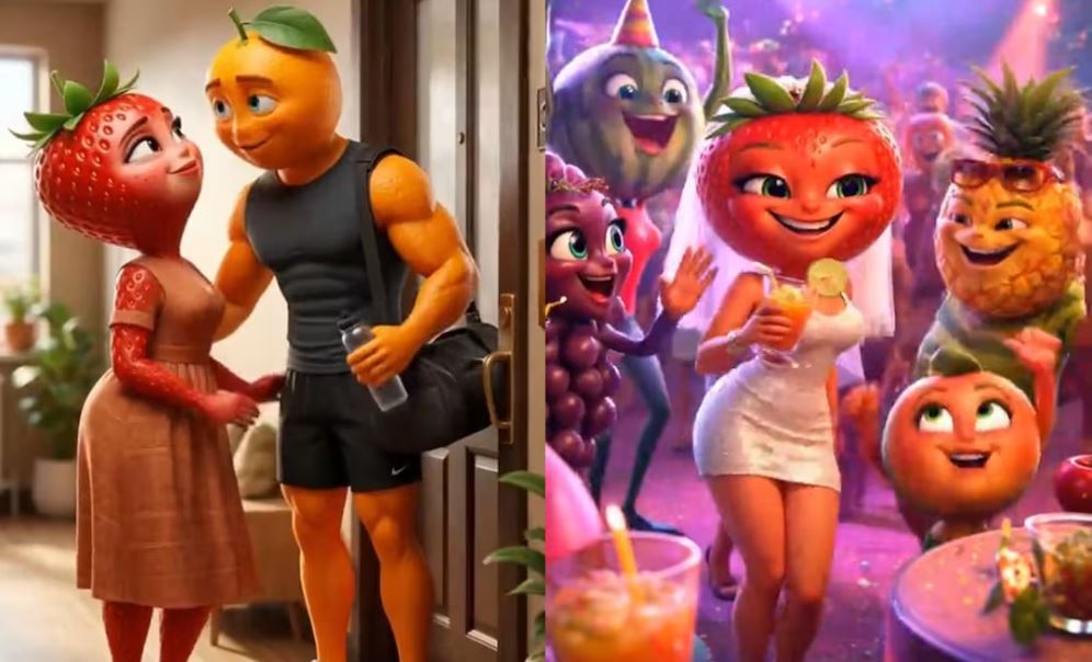 Frutinovelas: el fenómeno viral de TikTok donde frutas viven romances e infidelidades