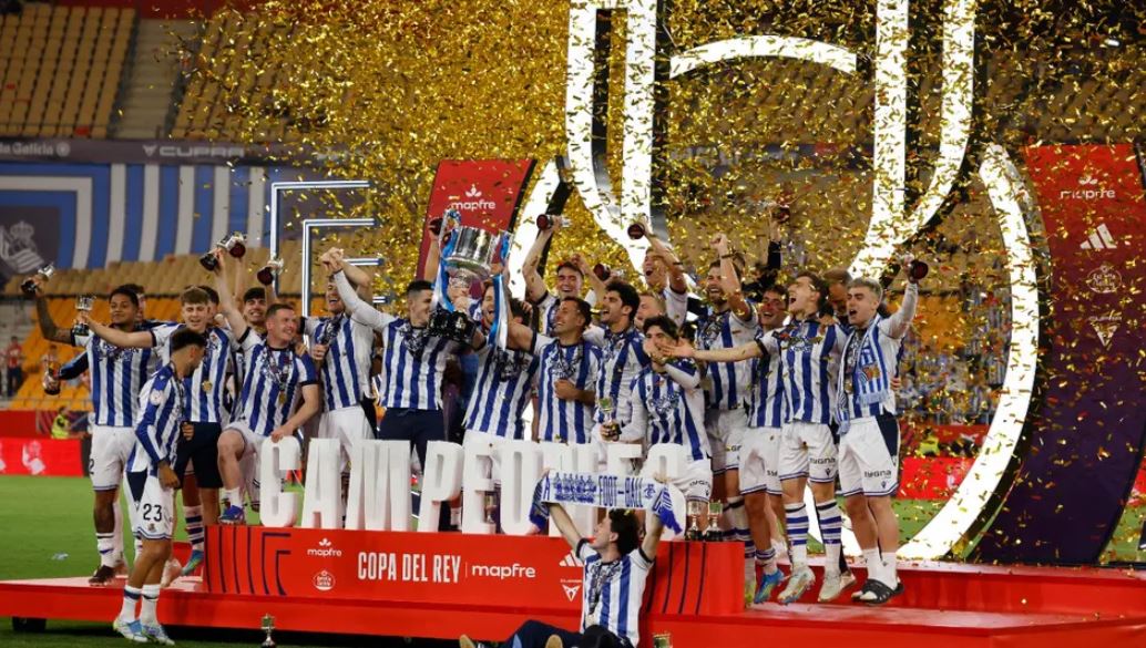 Real Sociedad conquista la Copa del Rey tras vencer al Atlético de Madrid en penales