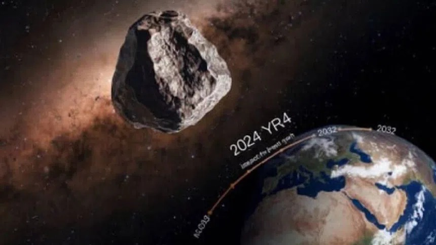 NASA vigila asteroide 2024 YR4 y revela fecha en que podría acercarse a la Tierra