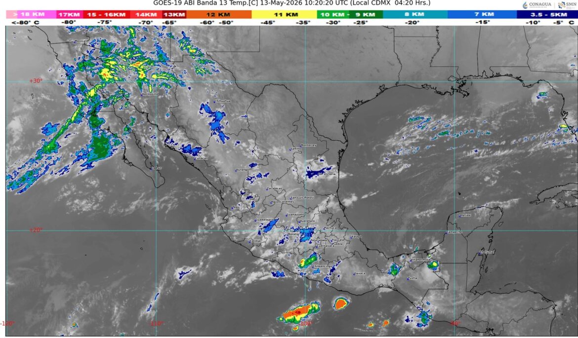 Lluvias y calor en, prácticamente todo México