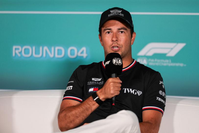 Checo Pérez confía en mejoras de Cadillac rumbo al GP de Canadá