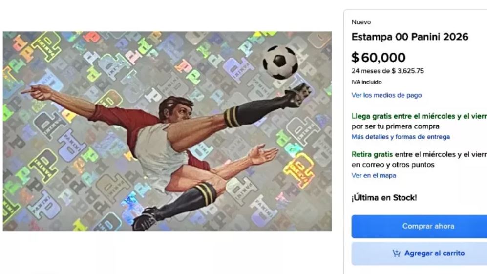 La estampa 00 del álbum del Mundial 2026 vale hasta 60,000 pesos: quién es el jugador y por qué Panini lo eligió
