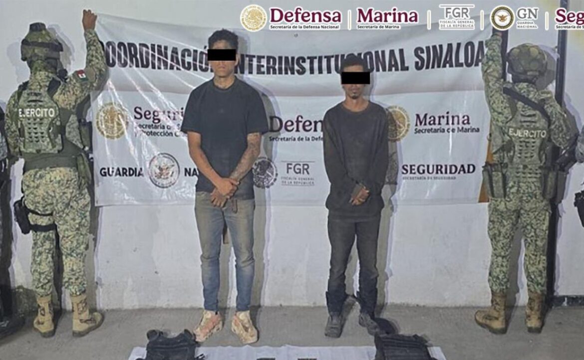 Detienen en Sinaloa a ‘el 24’, líder regional de una organización criminal