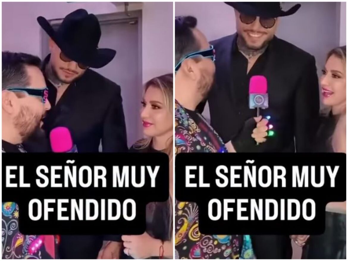 Cibad Hernández, novio de Alicia Villarreal, reacciona molesto tras confusión con la cantante sobre premio