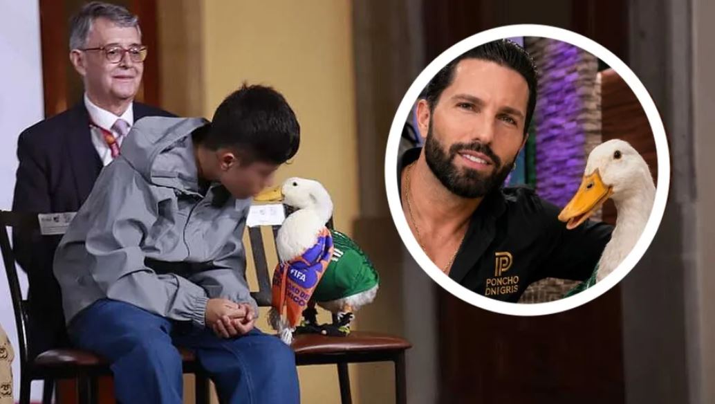 Dueña del Pato Merlín reacciona a polémica propuesta de Poncho de Nigris