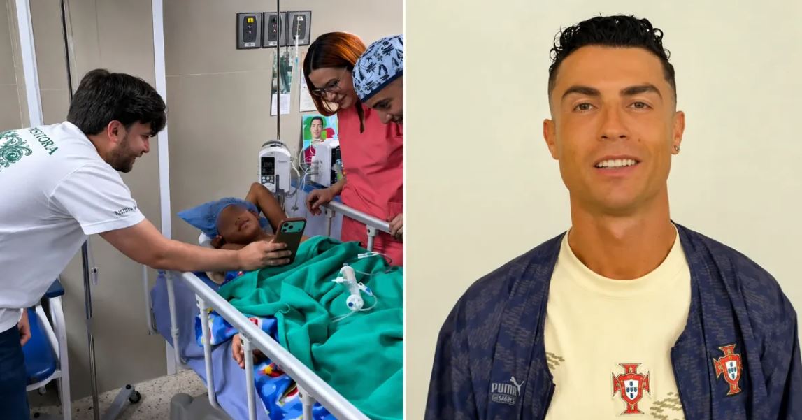 Envía CR7 mensaje de apoyo a niño sobreviviente de sismos de Venezuela