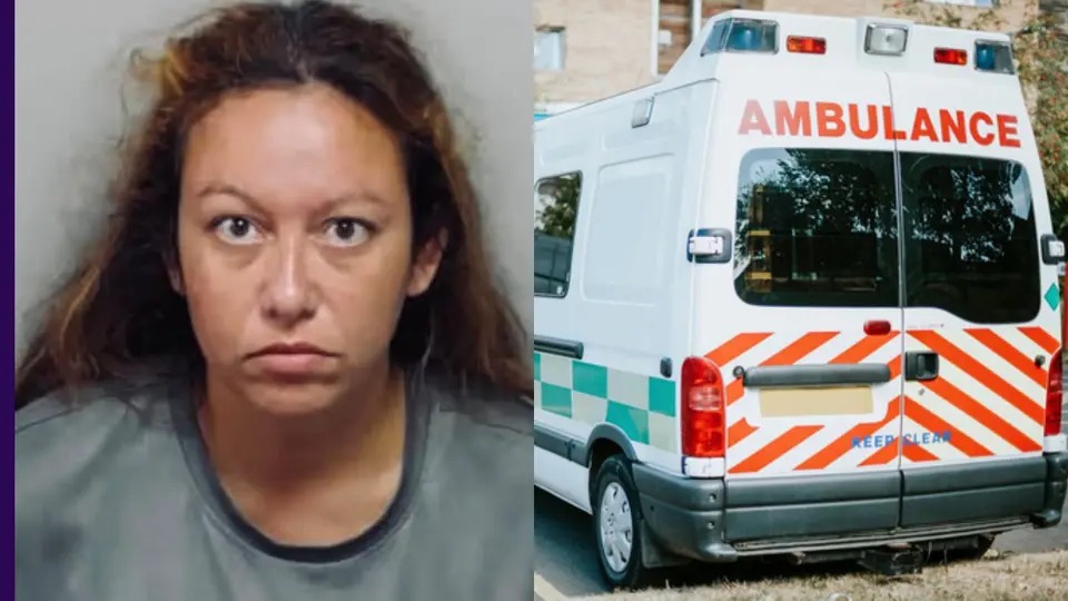 Mujer roba ambulancia con paciente a bordo; termina detenida