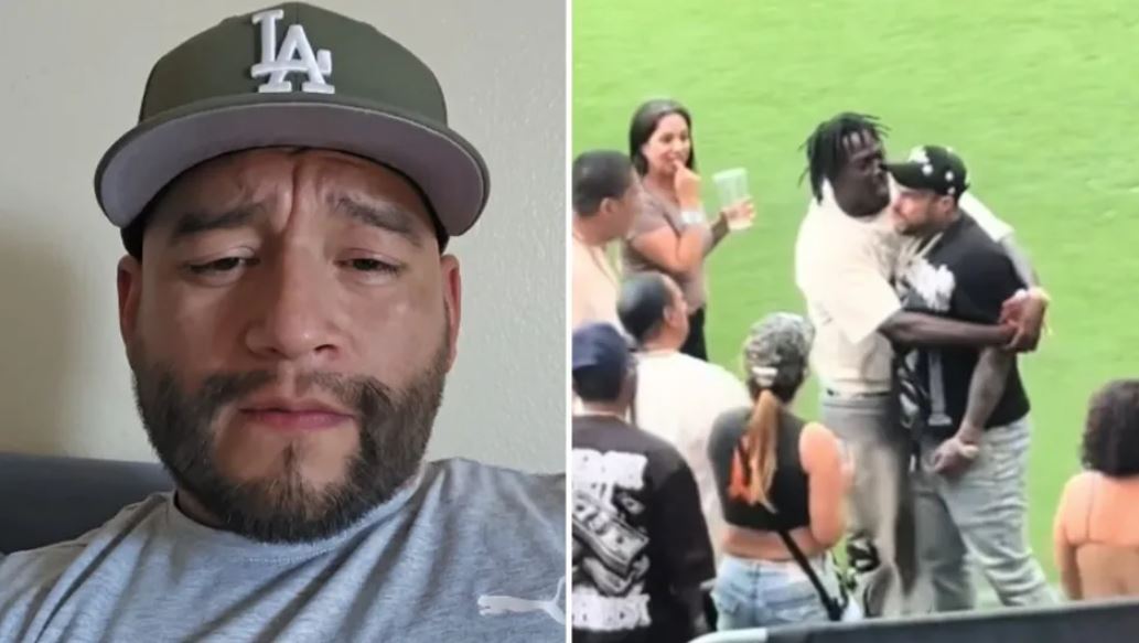 Hombre que peleó a golpes con Emiliano Aguilar lo acusa de ser deudor y exhibe presunto audio