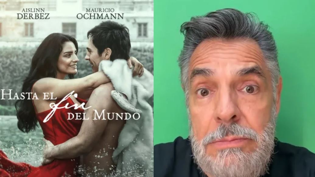 Eugenio Derbez reacciona a relación de Aislinn y Mauricio Ochmann tras el estreno de ‘Hasta el fin del mundo’: “Claro que están juntos”