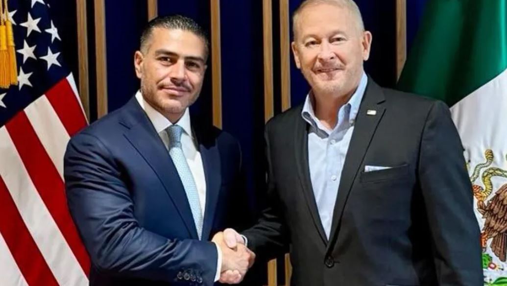 Ronald Johnson destaca cooperación entre México y EU para la seguridad en región aguacatera de Michoacán