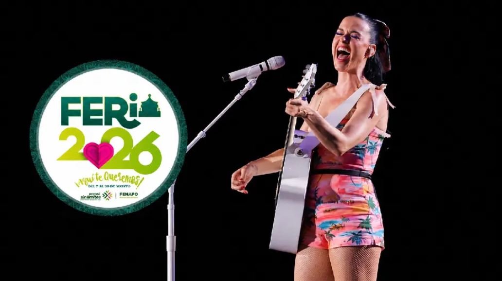 Katy Perry gratis en la FENAPO 2026 hoy
