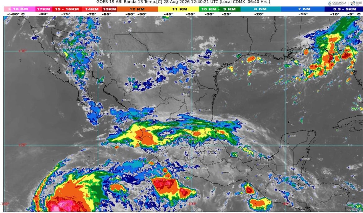 Ondas tropicales 32 y 33 afectan al territorio nacional