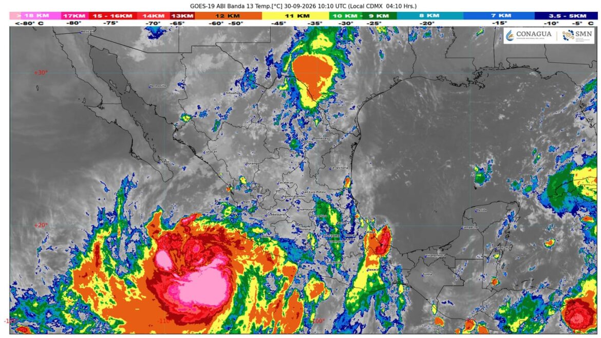 El frente frío número 1 ingresará al norte de la República Mexicana
