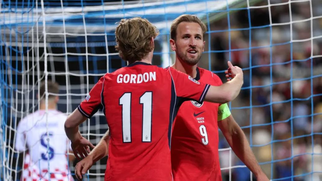 Inglaterra exhibe a Croacia con escandalosa goleada en la UEFA Nations League