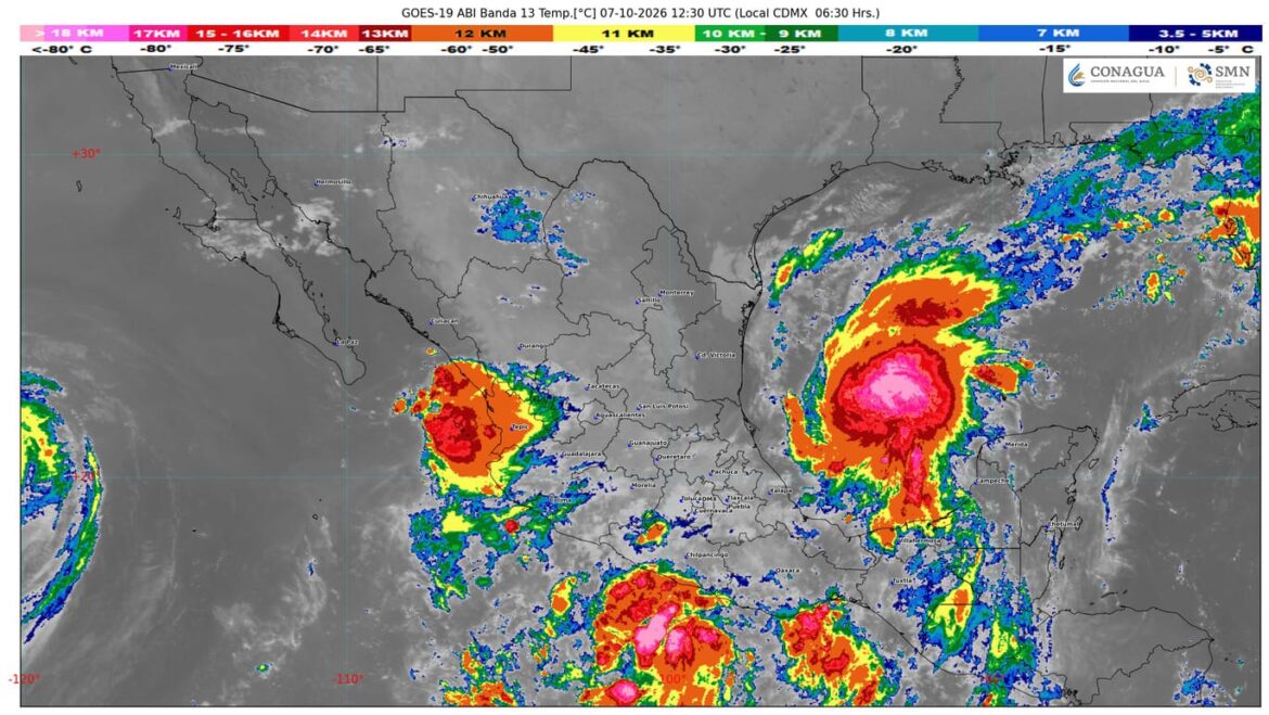 La tormenta tropical Isaias en el golfo de México ocasionará lluvias intensas en Yucatán y Campech