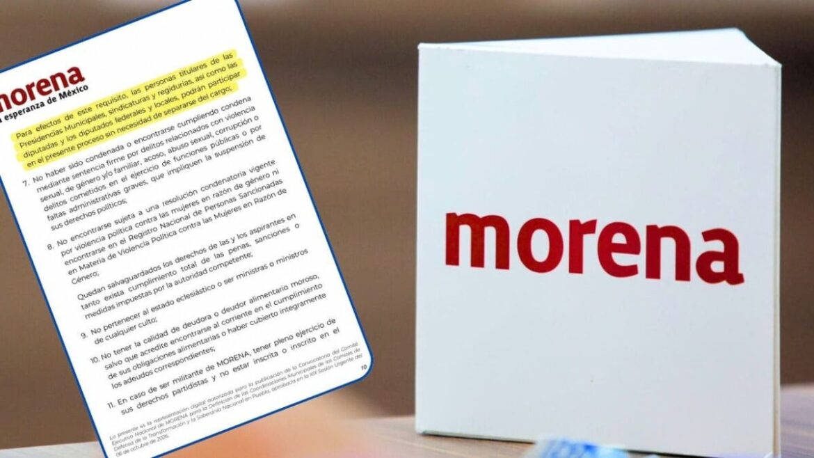 Morena lanza convocatoria en Puebla: aspirantes pueden no pedir licencia